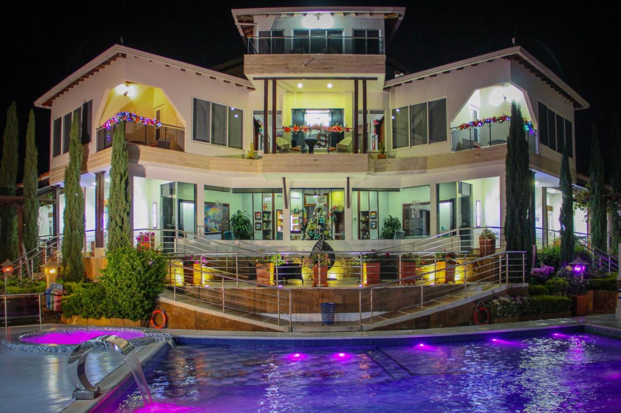 Hotel Mansion Barichara Buitenkant foto