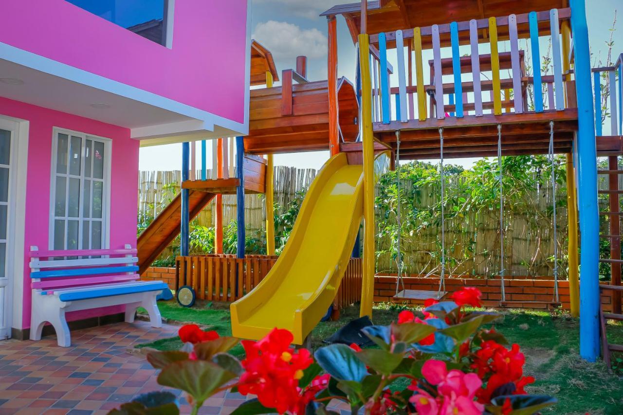 Hotel Mansion Barichara Buitenkant foto